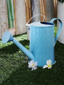 Design Embossed Watercane Blue
