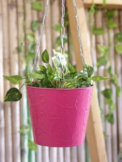 Hanging Bucket Pink