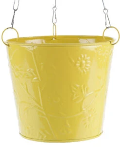 Hanging Bucket Yellow 5 Hanging Bucket Yellow -EcoHaven Shop GG HBY 1