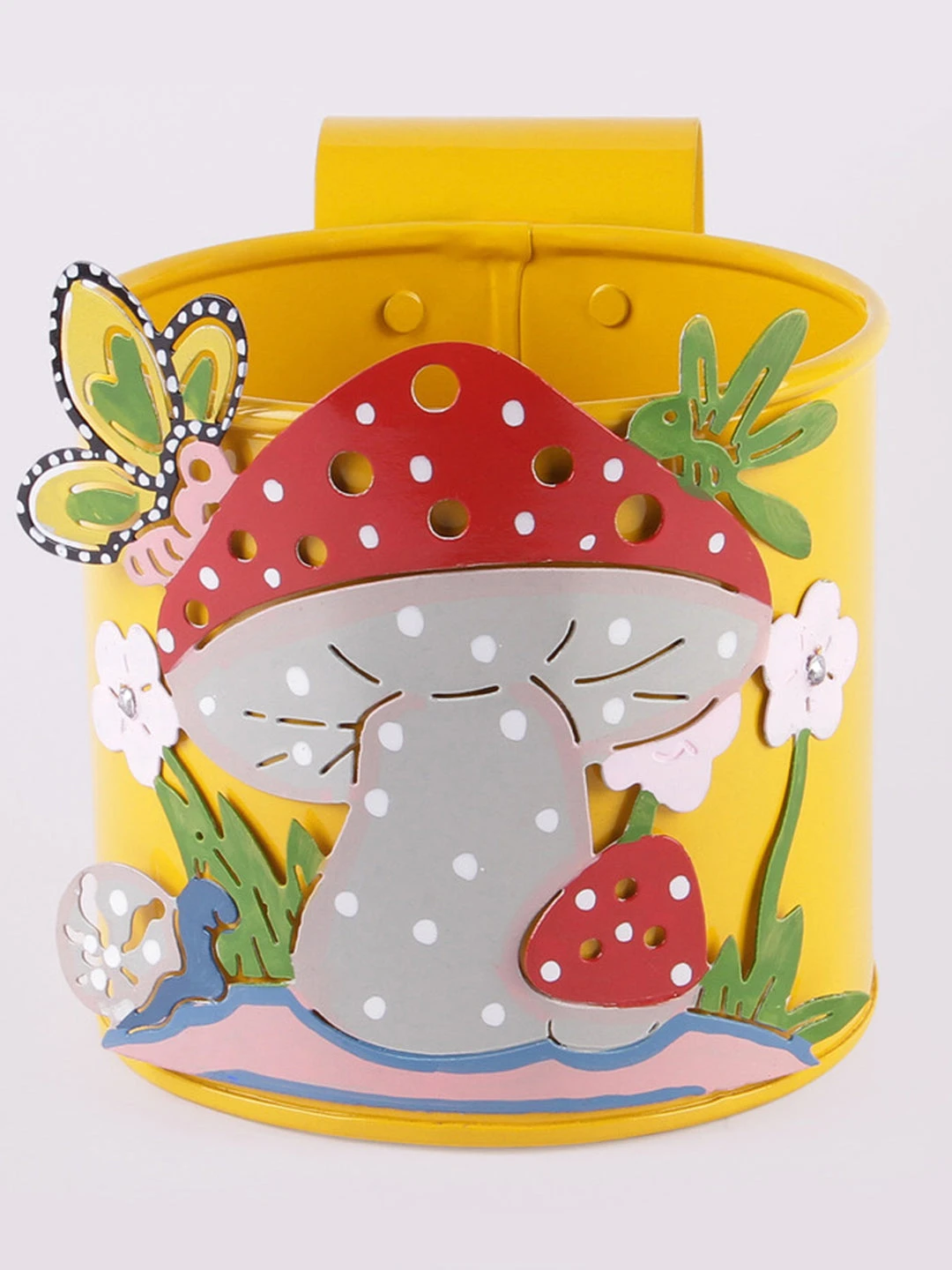 Mushroom Pot Yellow 2 Mushroom Pot Yellow - Image 2