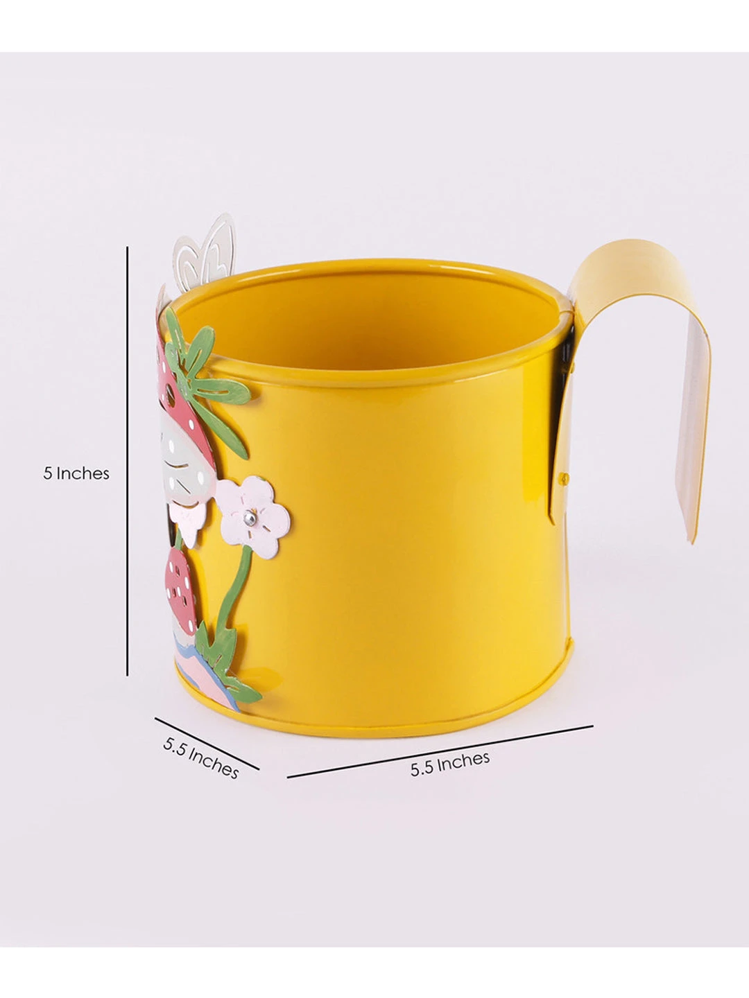 Mushroom Pot Yellow 3 Mushroom Pot Yellow - Image 3