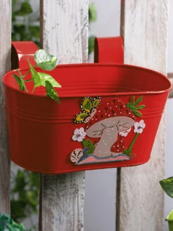 Mushroom Tub Red