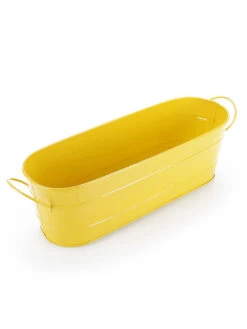Oval Planter Large Yellow -EcoHaven Shop GG OLY 1