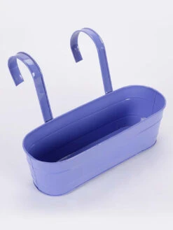 Oval Railing Planter Large Purple -EcoHaven Shop GG ORLPR 1