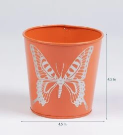 Set Of Three Mini Butterfly Pots -EcoHaven Shop SETBUTMINI 3