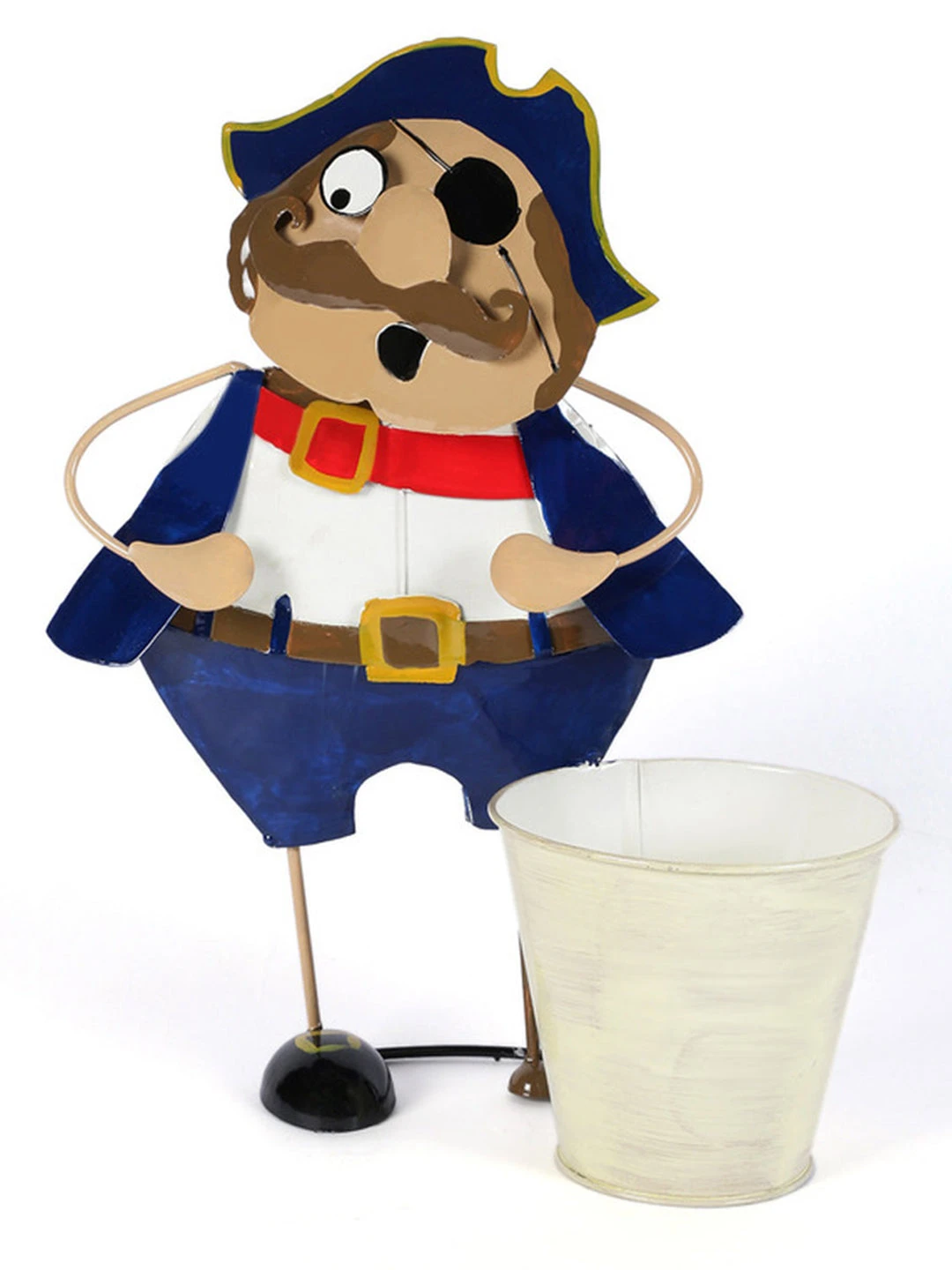 Fat Blue Pirate Planter 2 Fat Blue Pirate Planter - Image 2