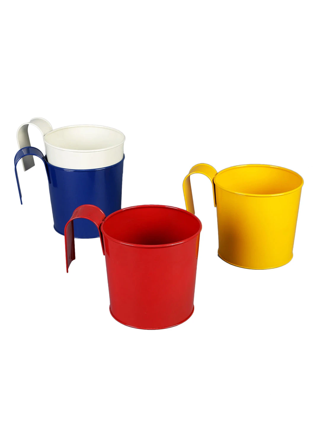 Set Of Four Railing Pot 2 Set Of Four Railing Pot - Image 2