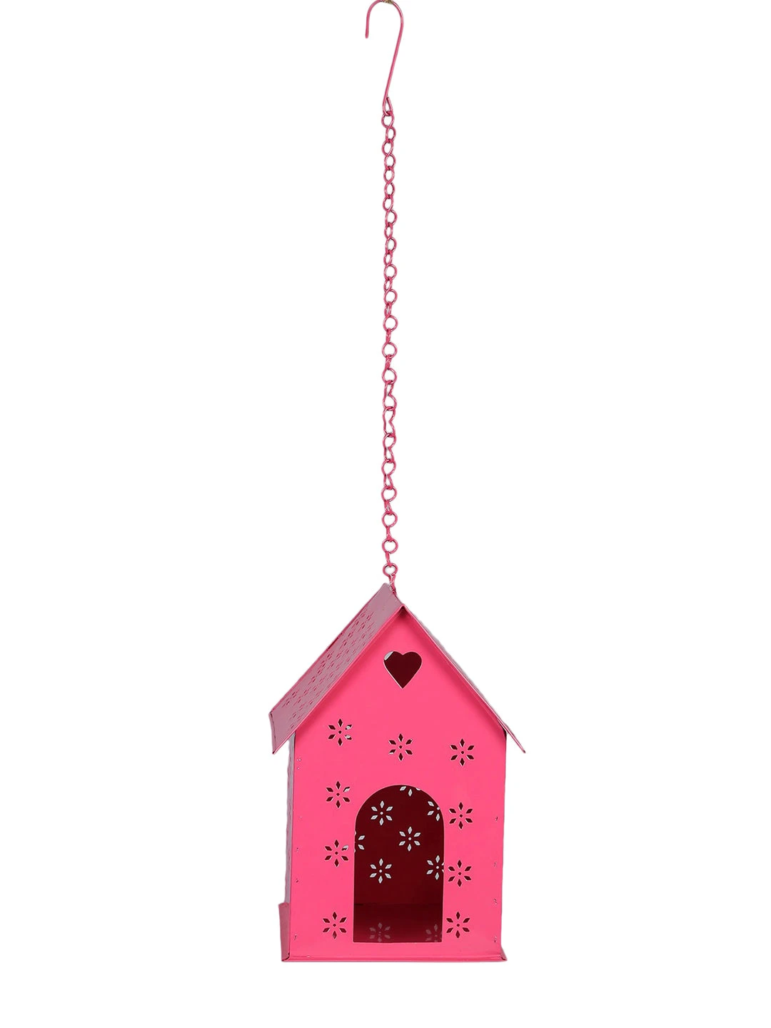 Hut Shape Bird House Pink 2 Hut Shape Bird House Pink - Image 2