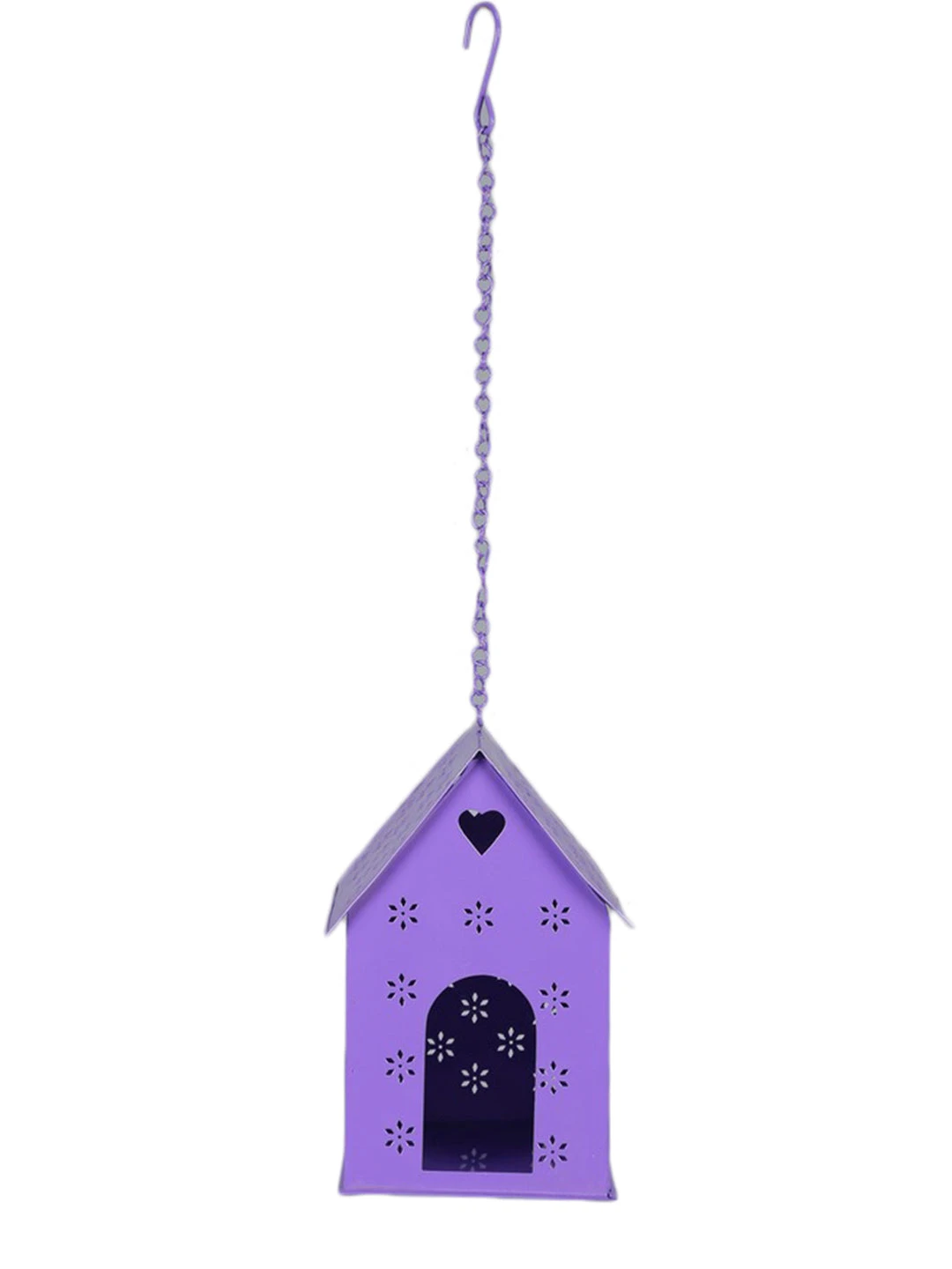 Hut Shape Bird House Purple 2 Hut Shape Bird House Purple - Image 2